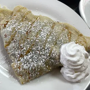 Strawberry Nutella crepe