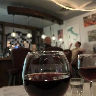 Cute bar in the back