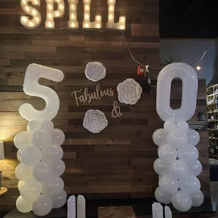 the 50th balloon display