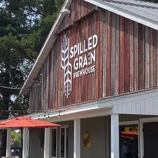 the outside of the building