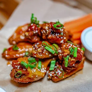 Sweet Chili Glaze Wings