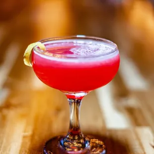 Paper Plane featuring Redwood bourbon, Aperol and Montenegro amaro