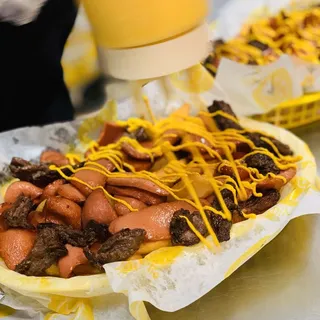 Spin Salchipapa (Loaded Fries)
