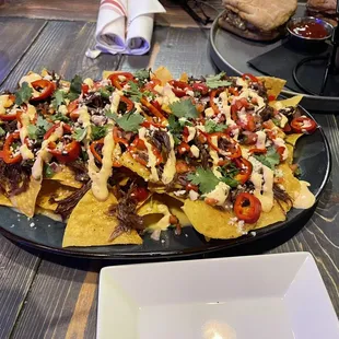 Short ribs nachos