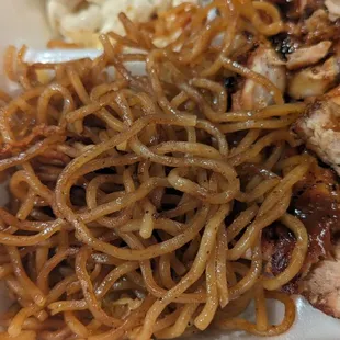 Overcooked dry yakisoba
