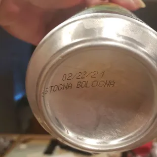 Date on One Love can. Disgusting.