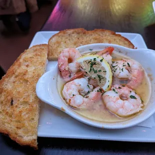 Shrimp scampi
