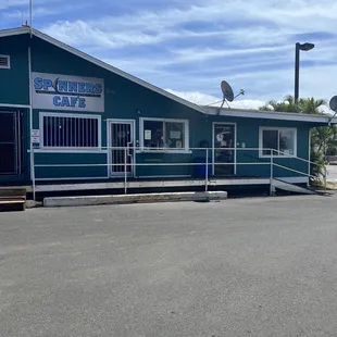 the outside of the building