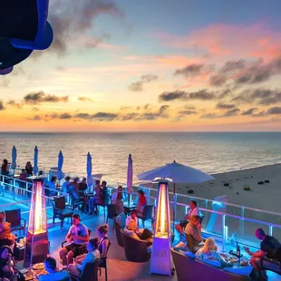 Outdoor seating area