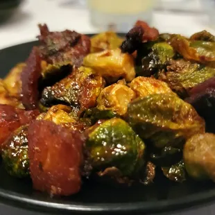 Brussel Sprouts * Pork Belly