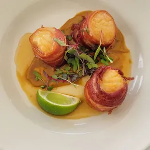 Bacon Wrapped Scallops