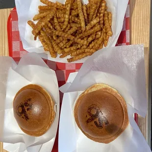 Classic Spins with fries