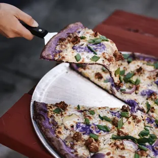 Ube Pizza
