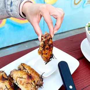 Rosemary Lemon Wings. IG: @_emwong_