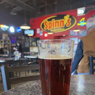 Good local micro beer ( Marble Brewery)