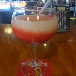 Mixed frozen margarita