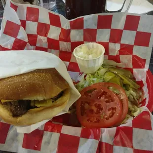Texas BBQ Bacon and Cheese Burger