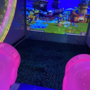 a video game being played