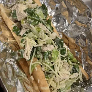 Special - chicken Caesar spin!