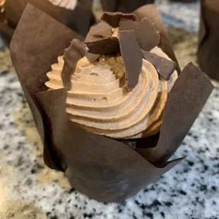 Chocolate Cupcake with Nutella Buttercream
