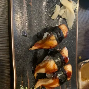 unagi nigiri - sorry ate 1!