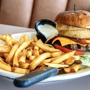 Crown Spires Burger.