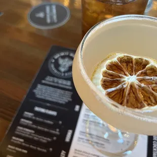 French 75 and cherry cola