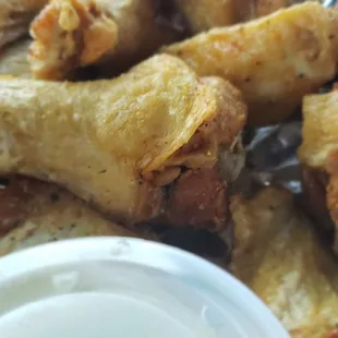 You sauce your wings, they don&apos;t toss them