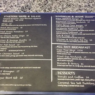 he menu