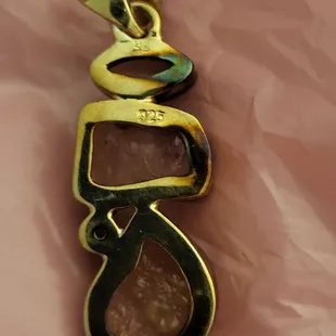 Stamped 925, but clearly not.