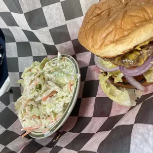 Thursday special. 4oz burger for $8.00.