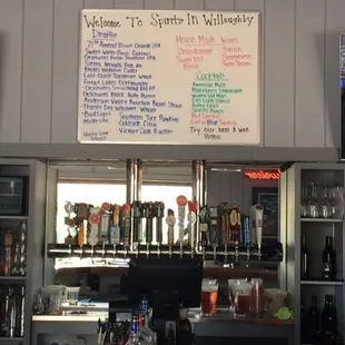 18 Beers on Tap and plenty of drink specials