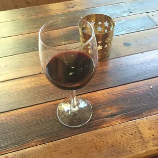 Wine with dogs