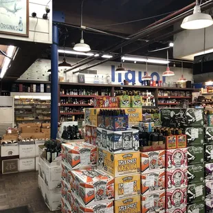 Alcohol section