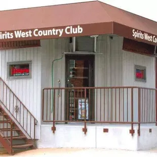Spirits West Country Club is located right across the street from St. Benedict's Catholic Church.