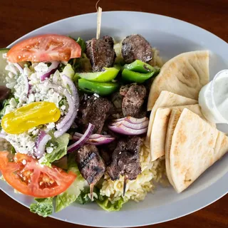 Lamb Kabob Platter