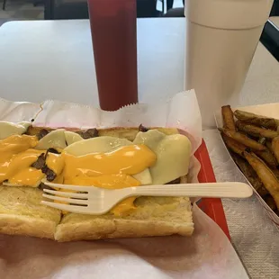 Philly cheesesteak combo