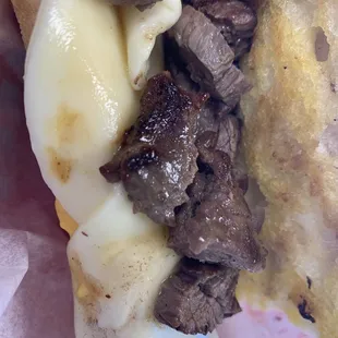 Philly cheesesteak without onion