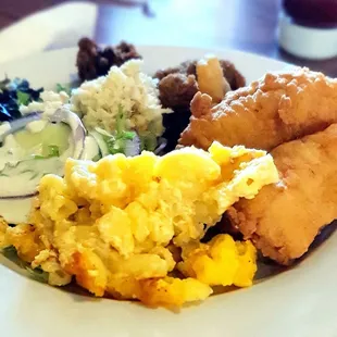 Surprisingly fresh buffet especially the ocean perch