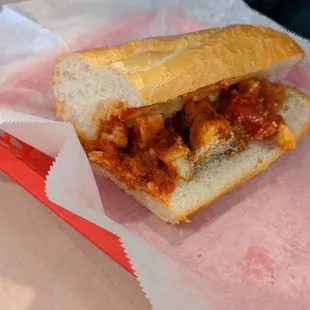 a sub sandwich