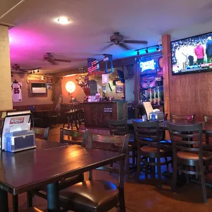 Front dining area looking toward bar