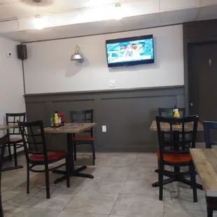 More seating