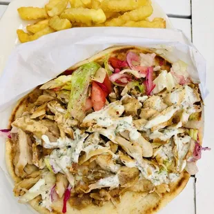 Combo Meal - Chicken Dner Kebab