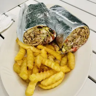 Combo Meal - Chicken &quot;The Rocket&quot; (Wrap)