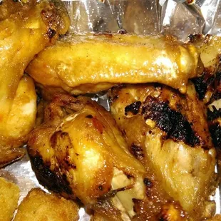 Tropical heat wings.