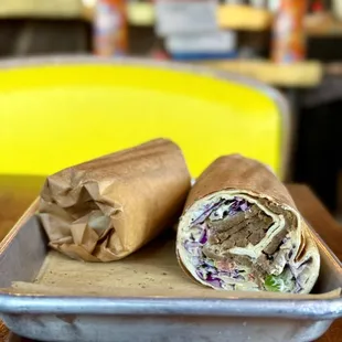 Street Cart Doner Wrap so good