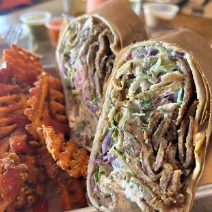 Street Cart Doner Wrap