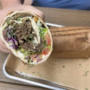 Mediterranean Doner Wrap - Beef &amp; Lamb