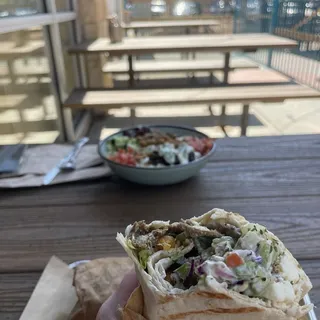Mediterranean Doner Wrap