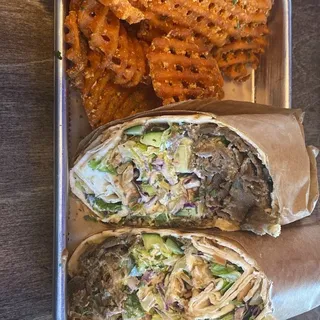 Street Cart Doner Wrap Combo Meal